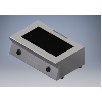 Electric range - 3 square plates 300/300 mm, L1200, EK05332