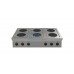 Electric range - 6 round plates Ø220mm, L1200, EK07622
