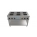 Electric range - 6 square plates 220/220 mm, L1200, EK07626