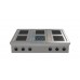 Electric range - 6 square plates 220/220 mm, L1200, EK07626