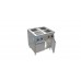 Electric range - 4 square plates 220/220 mm, L800, EK07426