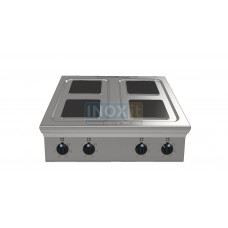 Electric range - 4 square plates 220/220 mm, L800, EK07426