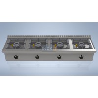 Gas range 4 burners - L1600