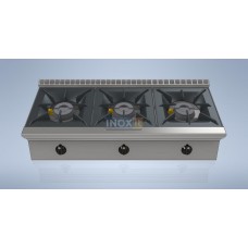 Gas range 3 burners - L1200
