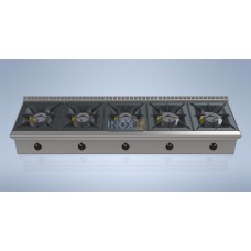 Gas range 5 burners - L2000