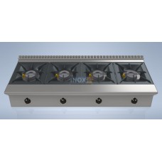 Gas range 4 burners - L1600