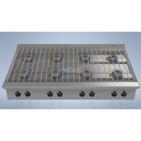 Gas range 8 burners - L1600