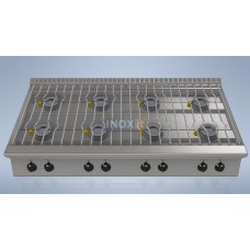 Gas range 8 burners - L1600