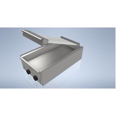 Tubular grill with lifting up top  - 16 tubes, GTE47L