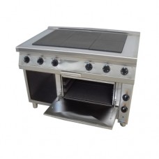 Electric cooker 6 united square plates - 300/300 mm - EK08632+EO21