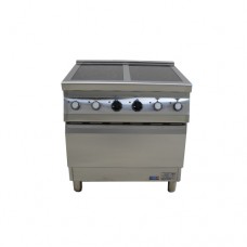Electric cooker with glass ceramic plates 6 zones, CK57622