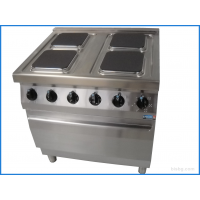 Electric cooker 4 separate square plates - R220/220 - EK07426+EO21