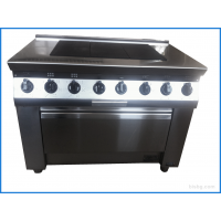 Electric cooker 6 united square plates - 220/220 mm - EK07625+EO21