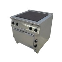 Electric cooker 4 united square plates - 300/300 mm - EK08432+EO21