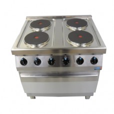Electric cooker 4 plates - Ø220 mm - EK07422+EO21