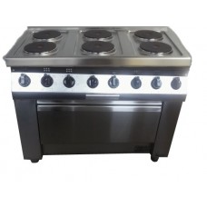 Electric cooker 6 plates - Ø220 mm - EK07622+EO21