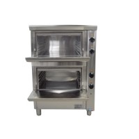 Professional electric oven 2 chambers - chamber size 1000/820 mm - mod EO 108-2