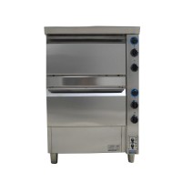 Professional electric gastro oven 2 chambers- chamber size 540/710mm - mod ЕО 21-2