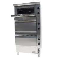 Professional electric gastro oven 3 chambers- chamber size 540/710mm - mod EO 21-3