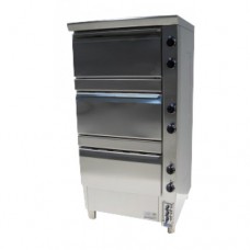 Professional electric oven 3 chambers- chamber size 620/820 mm - mod EO 68-3