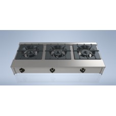 Gas range 3 burner