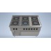 Line 90 GAS COOKER - 6 burners+electric GN 2/1 oven - 1200/900/850mm
