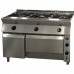 Line 60 GAS COOKER - 3 burners+electric GN 1/1 oven - 1200/600/850mm