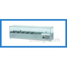 Хладилна мензола 6 съда GN 1/3 - VRX1400/380, код 12311
