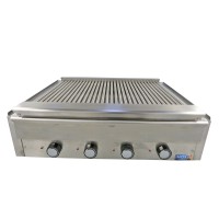 Tubular grill with lifting up top  - 32 tubes, GTE87L