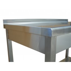Stainless steel work tables "LUXURY"