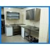 Stainless steel wall cabinets without doors