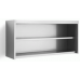 Stainless steel wall cabinets without doors