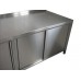 Stainless steel counters sliding doors STANDARD 