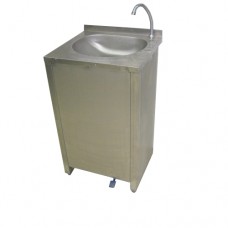 Non-contact sink with foot lever INOXit