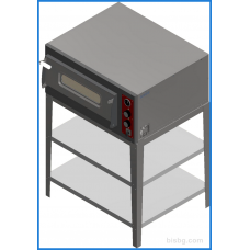 Stand with  2 shelfs for ovens for chamber 700/700 mm, BFF7-2