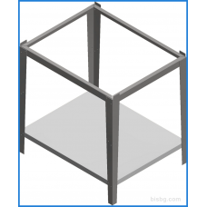 Stand with 1 shelf for ovens for chamber 620/620 mm, BFF6