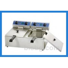 Фритюрник електрически 2 вани х 6л,  EF102 , код 10805