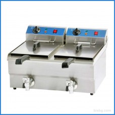 Фритюрник електрически 2 вани х 10л, EF162V, код 10807