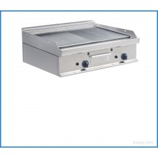 Газова скара гладко-оребрена-две зони, л.70-LADY, L7/KTG2BВМ, код 04924