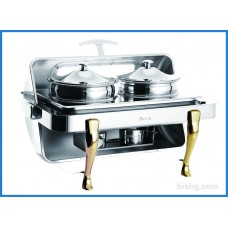 Бейн мари на сух спирт roll top лукс, AT61081, код 13709